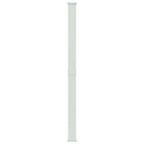 Patio Retractable Side Awning 220x300cm Cream