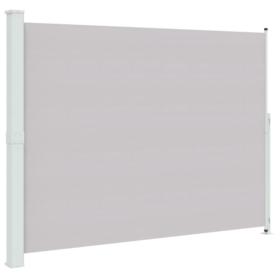 Patio Retractable Side Awning 220x314cm Grey