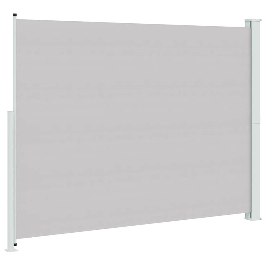 Patio Retractable Side Awning 220x314cm Grey
