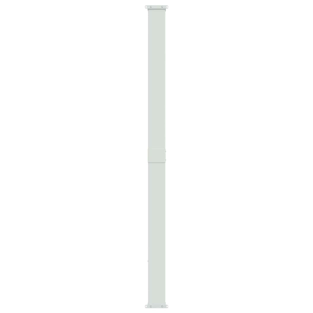 Patio Retractable Side Awning 220x500cm Black