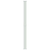 Patio Retractable Side Awning 220x500cm Black