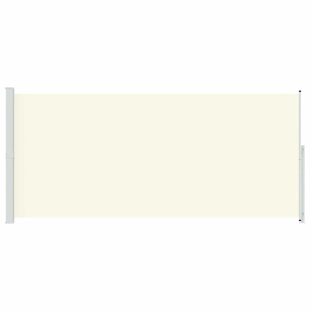Patio Retractable Side Awning 220x500cm Cream