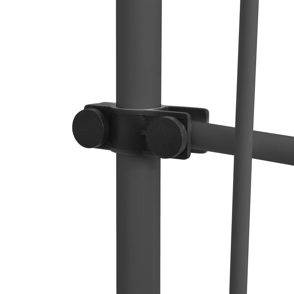 Manual Retractable Awning With Led 400 Cm Anthracite