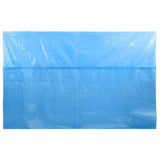 Rectangular Pool Cover 1000x600 cm PE Blue - Side View
