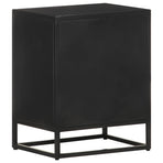 Bedside Cabinet 40x30x50 cm Rough Mango Wood