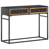 Console Table 100x35x75 cm Solid Mango Wood - Extra Image