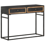 Console Table 100x35x75 cm Solid Mango Wood - Extra Image