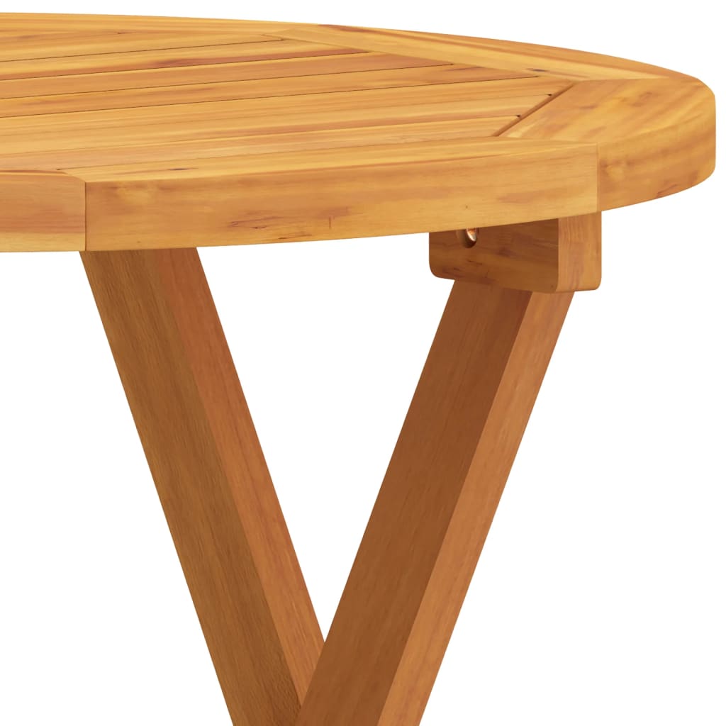 Bistro Table ?6x47 cm Solid Wood Acacia