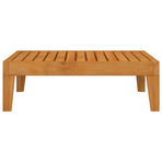 Garden Table 68.5x68.5x24 cm Solid Acacia Wood