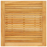 Garden Bar Table 70x70x104 cm Solid Acacia Wood - Top-Down View