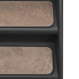 Folding Dog Stairs Black 62x40x49.5 cm - Close-Up Angle
