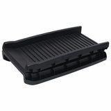 Folding Dog Ramp Black 155.5x40x15.5 cm - Rear View