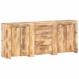Sideboard with 3 Drawers and 4 Doors Solid Mango Wood
