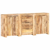 Sideboard with 3 Drawers and 4 Doors Solid Mango Wood