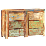 Drawer Cabinet 118x33x75 cm Solid Reclaimed Wood - Extra Image