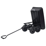 Garden Tipping Hand Cart 300 kg 75L Black - Extra Image
