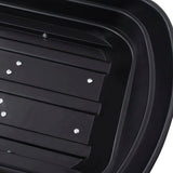Garden Tipping Hand Cart 300 kg 75L Black - Low Angle
