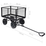 Garden Hand Trolley Black 350 kg - Extra Image