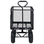 Garden Hand Trolley Black 350 kg