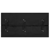 Garden Cart Liner Black 81x41x40 cm Fabric