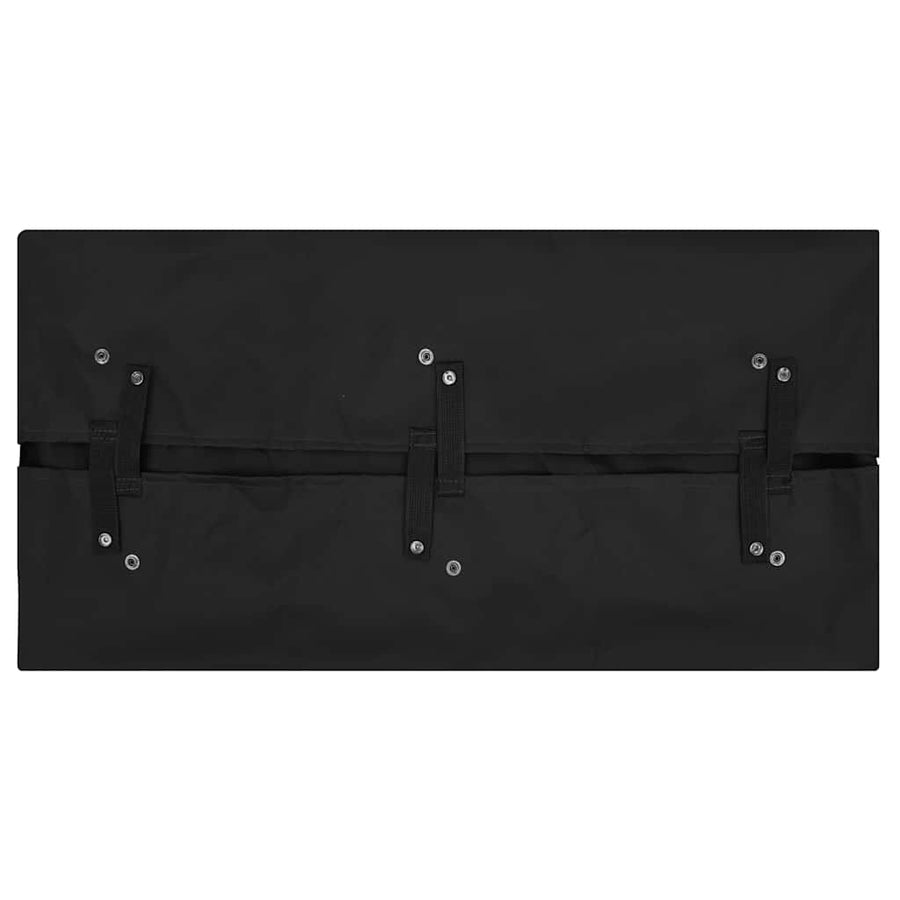 Garden Cart Liner Black 81x41x40 cm Fabric
