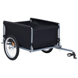 Bike Trailer Black and Red 65 kg - Side View