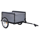 Bike Trailer Black and Blue 65 kg - 45-Degree Angle