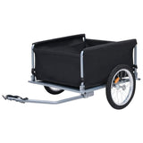Bike Trailer Black and Grey 65 kg - Front View