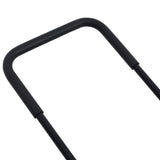 Wheelbarrow Black and Orange 78 L 100 kg - 45-Degree Angle