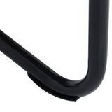 Wheelbarrow Black and Orange 78 L 100 kg - Rear View