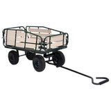 Garden Hand Trolley Metal and Wood 250 kg