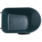 Wheelbarrow Green And Grey 140x63x65 Cm 78 L 100 Kg