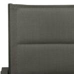 Garden Chairs 4 pcs Textilene and Steel Grey and Anthracite