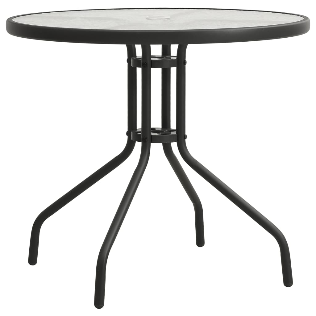 Bistro Table Anthracite ?0x71 cm Steel