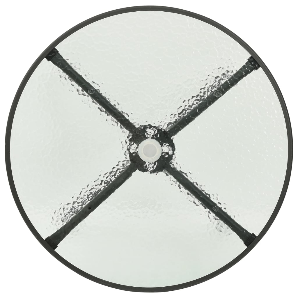 Bistro Table Anthracite ?0x71 cm Steel