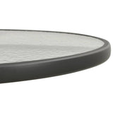 Bistro Table Anthracite ?0x71 cm Steel