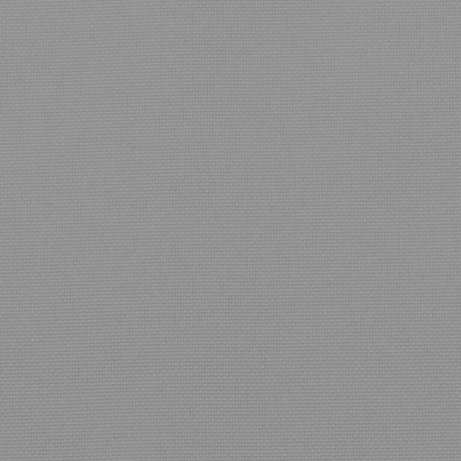 Garden Chair Cushions 2 pcs Grey 40x40x3 cm Oxford Fabric