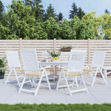 Garden Chair Cushions 6 pcs Beige 40x40x4 cm Oxford Fabric