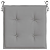 Garden Chair Cushions 4 pcs Grey 50x50x4 cm Oxford Fabric