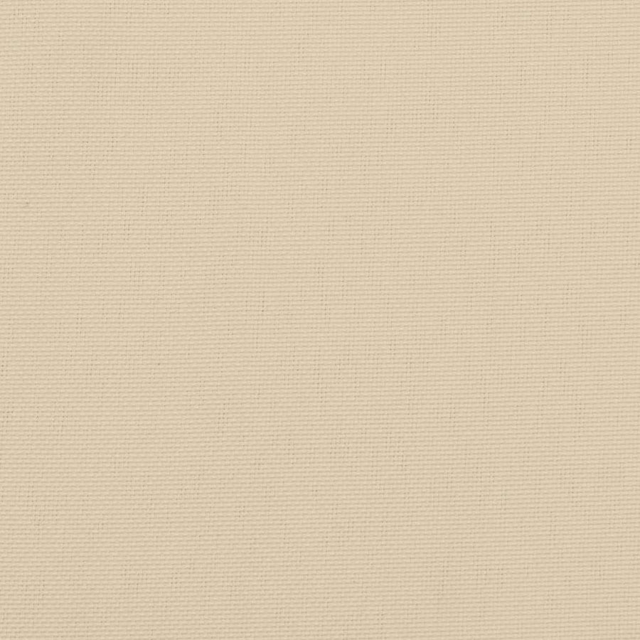 Sun Lounger Cushion Beige 186x58x4cm Oxford Fabric