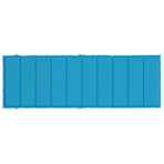 Sun Lounger Cushion Blue 186x58x4cm Oxford Fabric