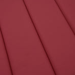 Sun Lounger Cushion Wine Red 186x58x4cm Oxford Fabric
