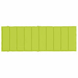 Sun Lounger Cushion Bright Green 186x58x4cm Oxford Fabric - 45-Degree Angle