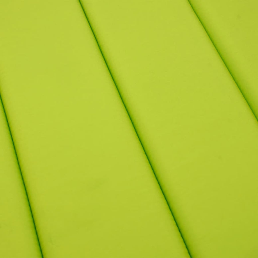 Sun Lounger Cushion Bright Green 186x58x4cm Oxford Fabric