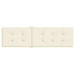 Deck Chair Cushion Cream (75+105)x50x4 cm
