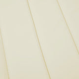 Sun Lounger Cushion Cream 200x50x3cm Oxford Fabric - Rear View