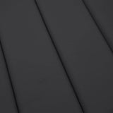 Sun Lounger Cushion Black 200x50x3cm Oxford Fabric - Close-Up Angle