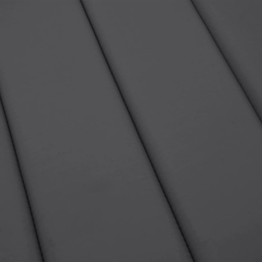 Sun Lounger Cushion Anthracite 200x60x3cm Oxford Fabric