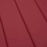 Sun Lounger Cushion Wine Red 200x60x3cm Oxford Fabric - Close-Up Angle