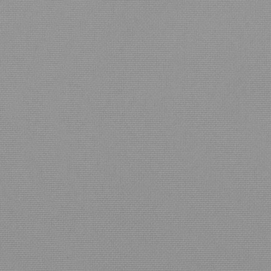 Sun Lounger Cushion Grey 200x70x3cm Oxford Fabric